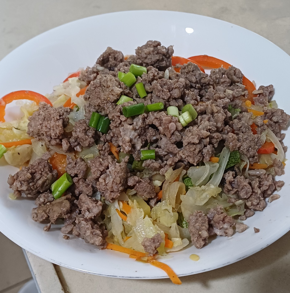 egg roll bowl