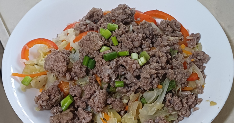 Whole30 Egg Roll Bowl