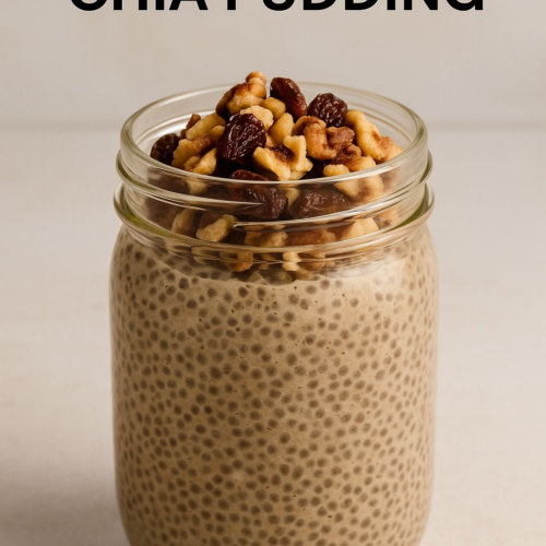 apple strudel chia pudding