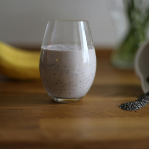 Banana chia pudding